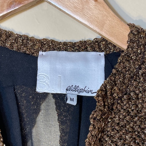 3.1 Phillip Lim Brown and Black Sleeveless Top - Picture 9 of 12